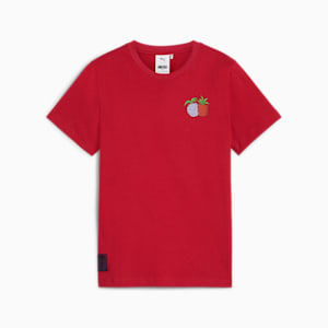 shirt puma big logo preto verde, Club Red, extralarge